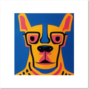 Funny Keith Haring, Dog Posters and Art